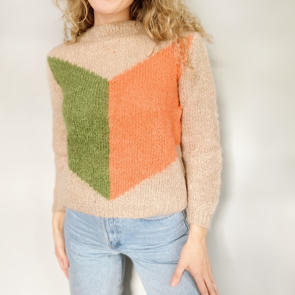 Vintage Sweaters - vintage wool sweater
